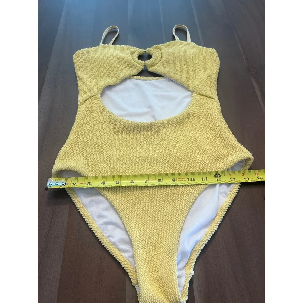Asbayson yellow smocked